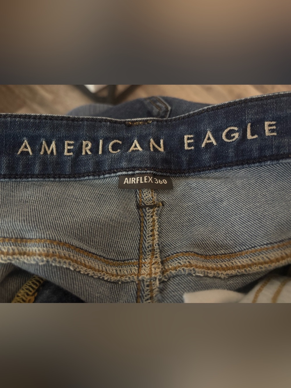 AMERICAN EAGLE MENS AIRFLEX 360 SKINNY JEANS - Picture 5 of 5